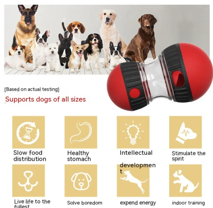 kit bien être chien - tapis de léchage + distributeur de friandises